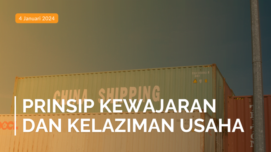 PKKU: Prinsip Kewajaran dan Kelaziman Usaha